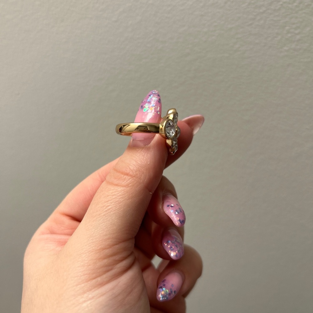 Gold Statement Ring - Picture 4 of 4